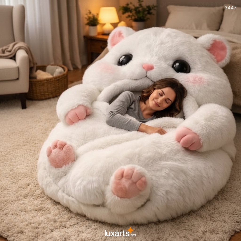 Hamster Shaped Sleeping Bags: Cozy, Cute, and Perfect for Animal-Loving Sleepers 3447 hamster sleeping bags 6