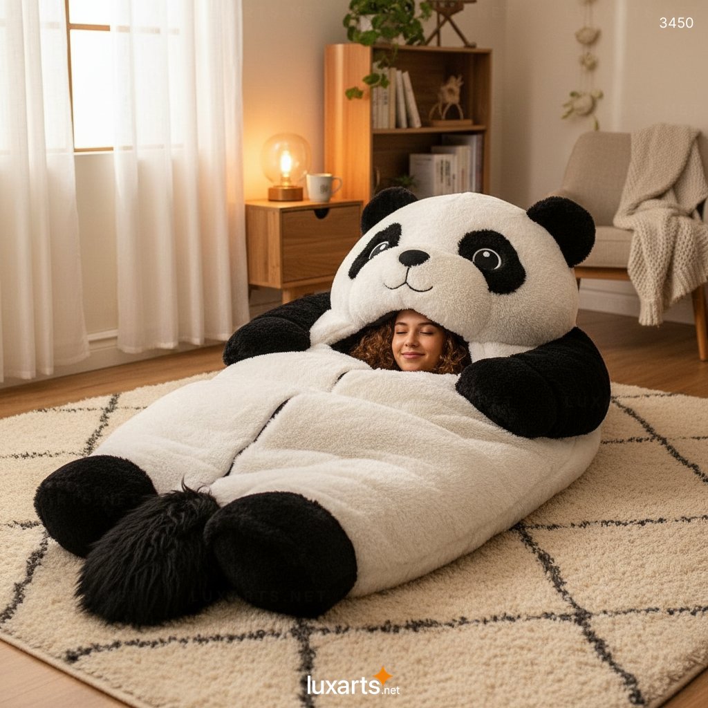 Panda Shaped Sleeping Bag – Adorable & Cozy Kids’ Sleep Solution for Camping & Indoor Use 7 Panda Shaped Sleeping Bag – Adorable & Cozy Kids’ Sleep Solution for Camping & Indoor Use 3450 panda sleeping bag 3