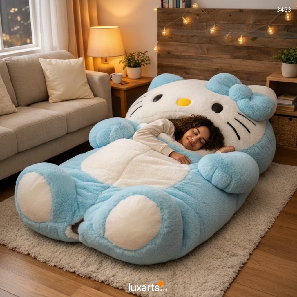 Hello Kitty Shaped Sleeping Bag – Ultra Soft & Cute Kids’ Naptime Essential for Bedrooms & Sleepovers 7 Hello Kitty Shaped Sleeping Bag – Ultra Soft & Cute Kids’ Naptime Essential for Bedrooms & Sleepovers 3453 hello kitty sleeping bag 24