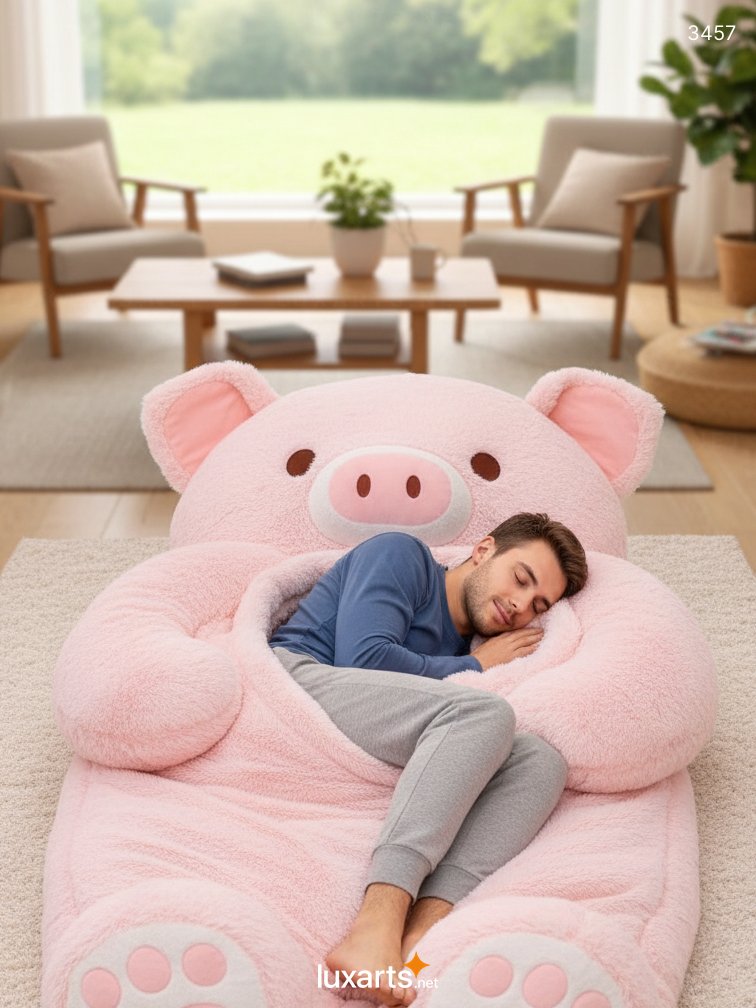 Pig Shaped Sleeping Bag – Snuggle Up Like a Little Piggy in This Cute Cocoon 6 Pig Shaped Sleeping Bag – Snuggle Up Like a Little Piggy in This Cute Cocoon 3457 pig sleeping bag 14