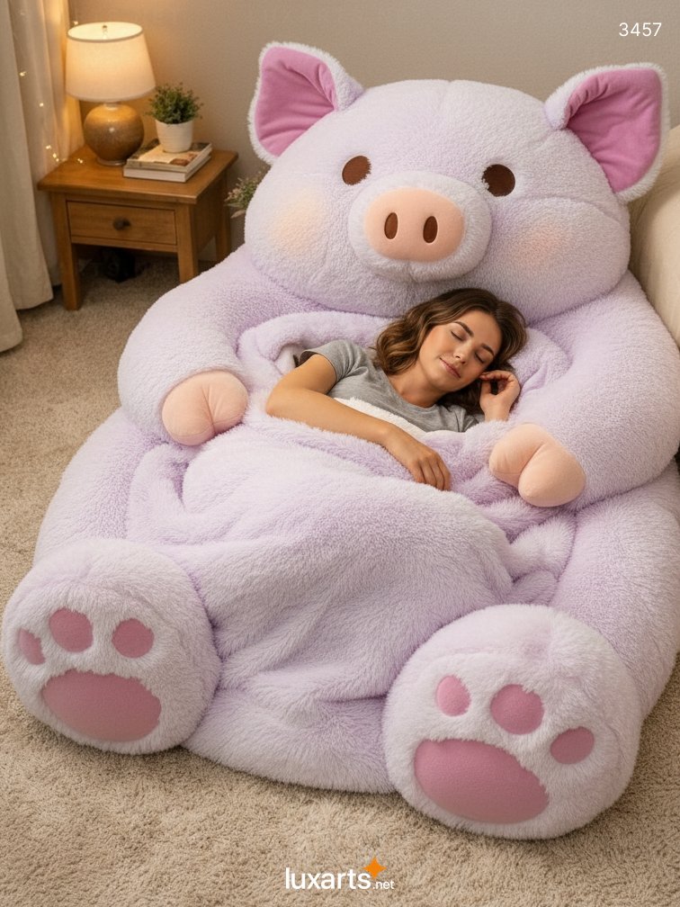 Pig Shaped Sleeping Bag – Snuggle Up Like a Little Piggy in This Cute Cocoon 3 Pig Shaped Sleeping Bag – Snuggle Up Like a Little Piggy in This Cute Cocoon 3457 pig sleeping bag 2
