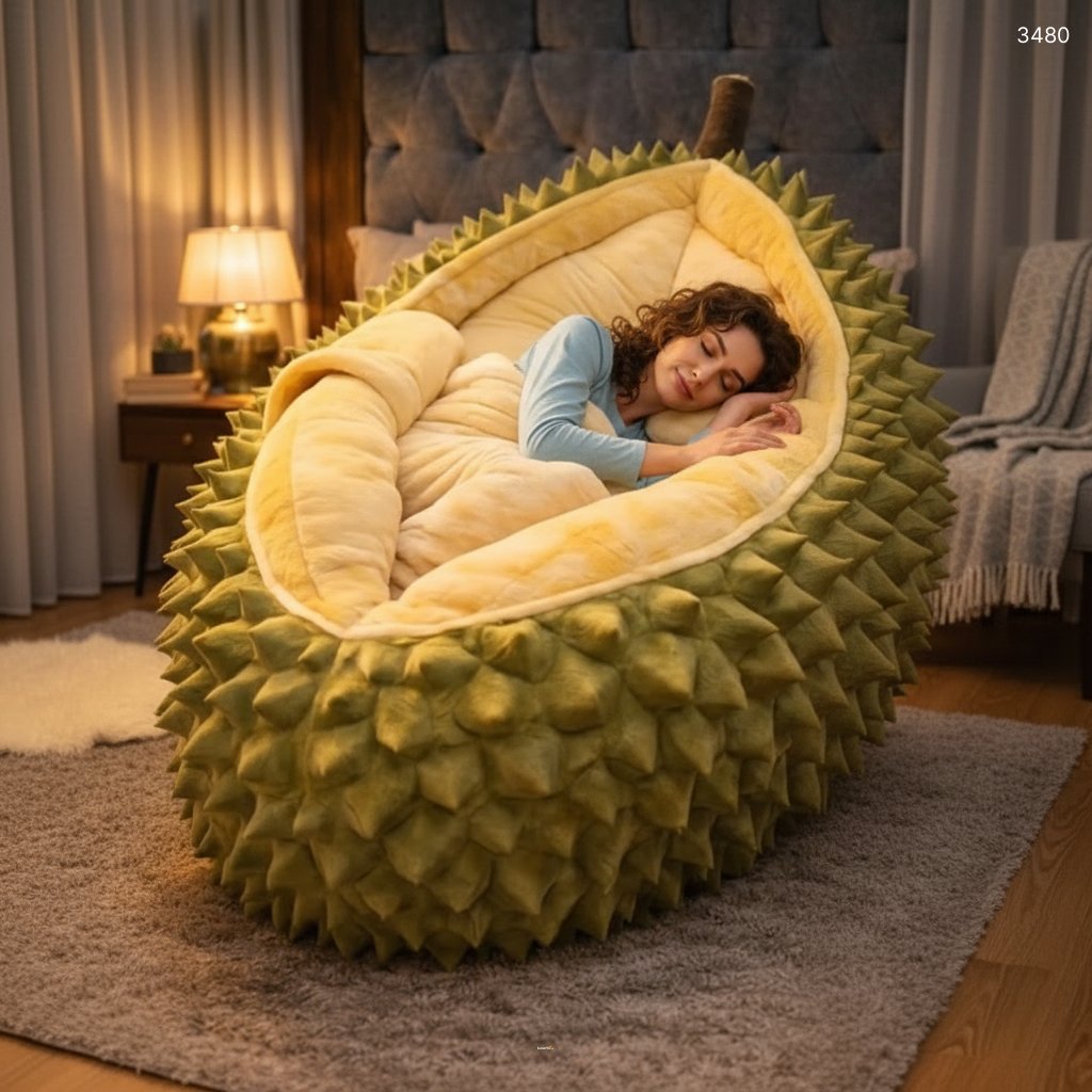 Fruit Sleeping Bag – Fun, Plush Fruit-Themed Sleep Pods: Banana, Watermelon, Coconut, Apple & More – Ideal for Bedrooms & Playrooms 3480 fruit sleeping bag 26