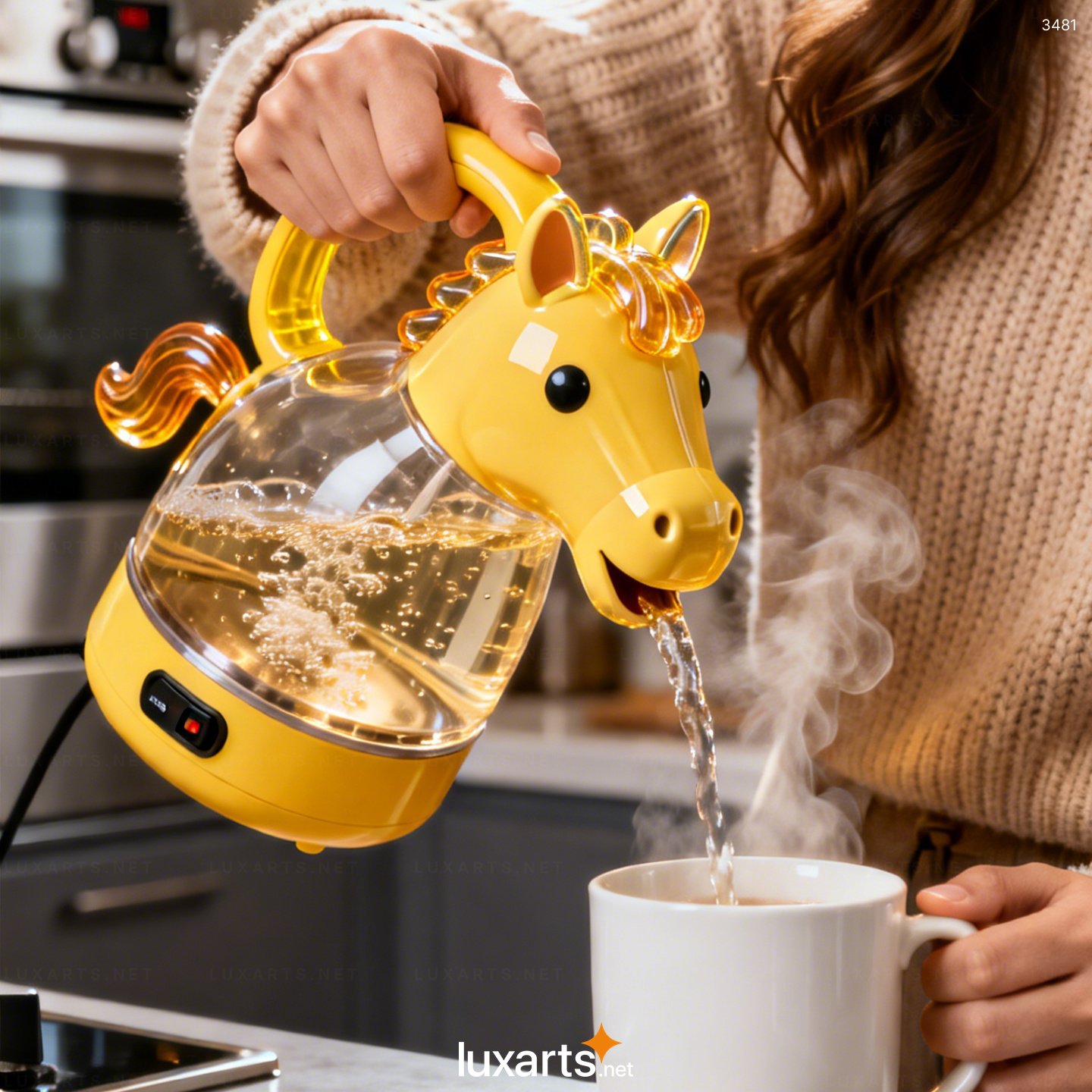 Horse Shaped Electric Kettles – Stylish & Functional Tea & Coffee Boilers for Modern Kitchens 3481 horse electric kettles 20260119 16