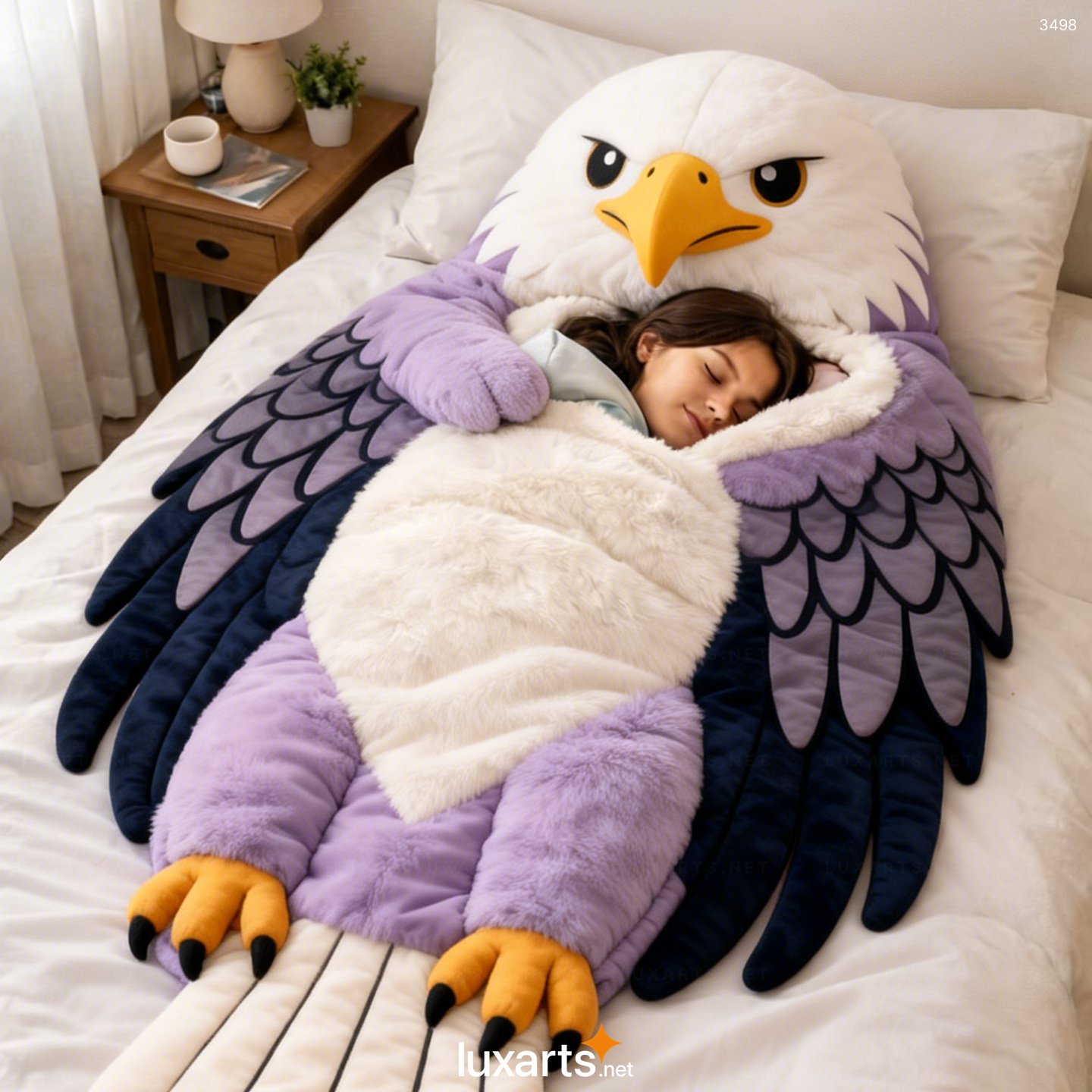 Eagle Shaped Sleeping Bag: Fun and Comfortable Sleep Under the Stars 3498 eagle sleeping bag 1