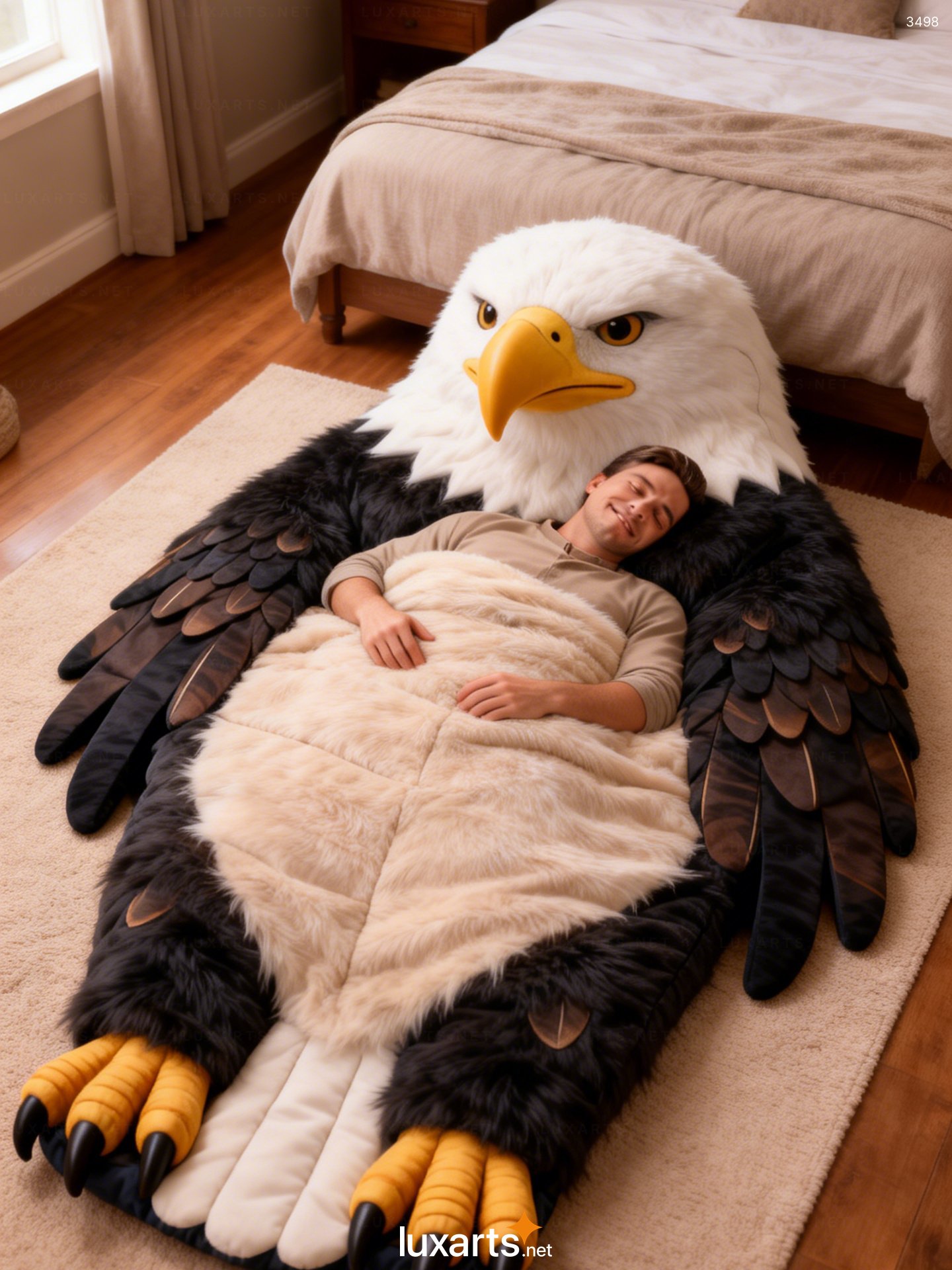 Eagle Shaped Sleeping Bag: Fun and Comfortable Sleep Under the Stars 3498 eagle sleeping bag 7