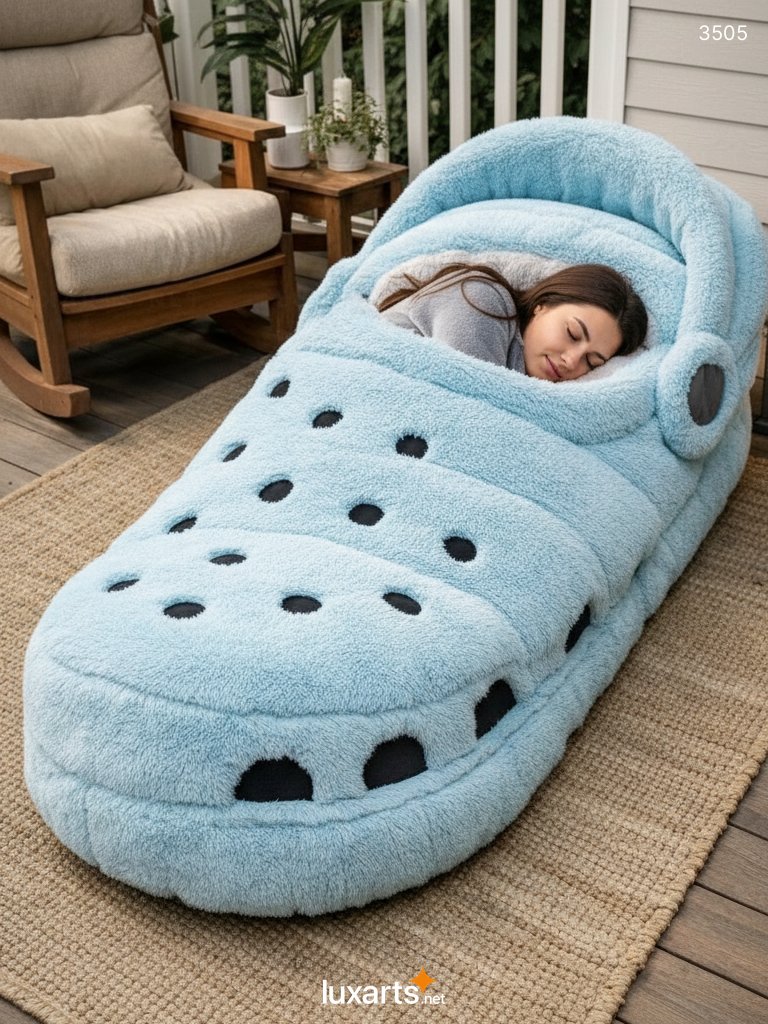 Crocs Shoes Shaped Sleeping Bag – Ideal for Kids, Teens & Adults Who Love Crocs 3 Crocs Shoes Shaped Sleeping Bag – Ideal for Kids, Teens & Adults Who Love Crocs 3505 crocs shoes sleeping bag 8
