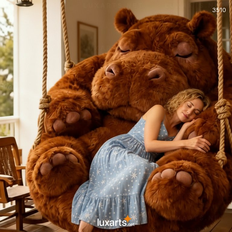 Hippo Shaped Swing Chair – Cozy, Playful Seating for Kids and Adults 3510 hippo swing chair 20260123 1