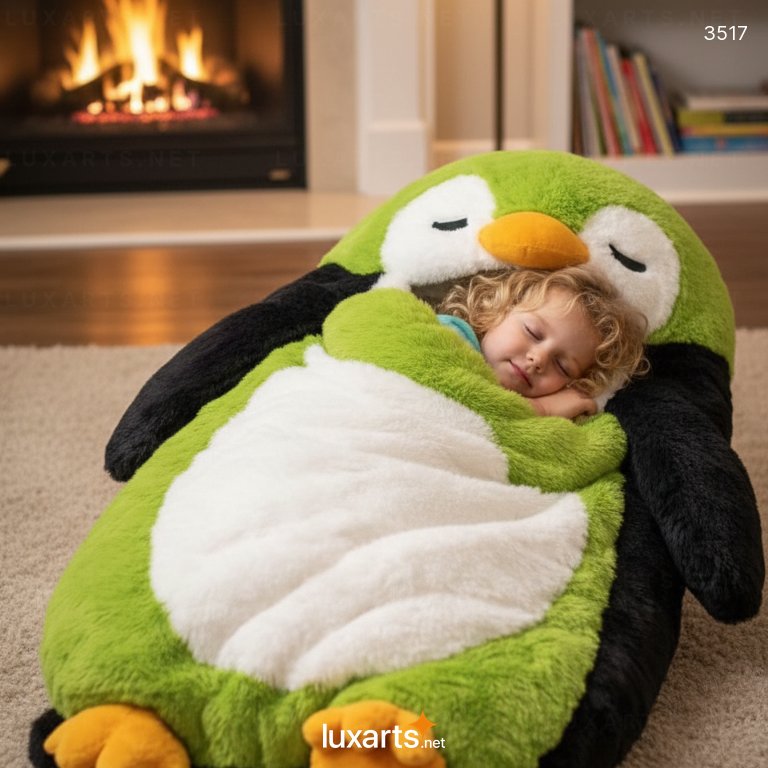 Penguin Shaped Sleeping Bag – Adorable Comfort for Kids and Adults 3517 penguin sleeping bag 2