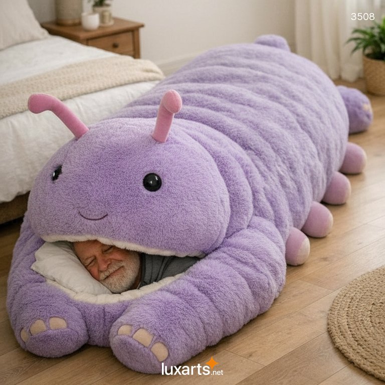 Caterpillar Shaped Sleeping Bag – Soft, Compact & Perfect for Camping & Nap Time 3508 caterpillar sleeping bag 19.jpeg