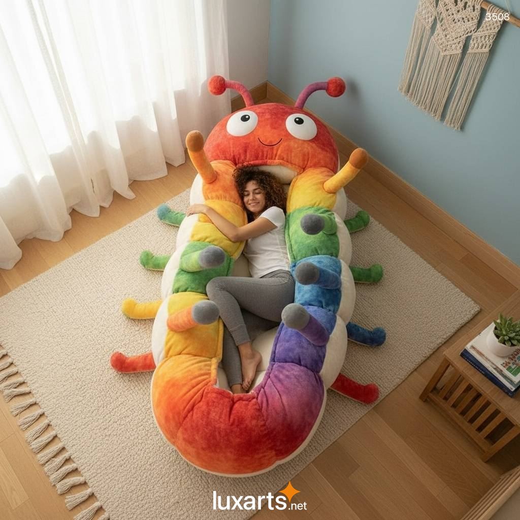 Caterpillar Shaped Sleeping Bag – Soft, Compact & Perfect for Camping & Nap Time 3508 caterpillar sleeping bag 20260409 110