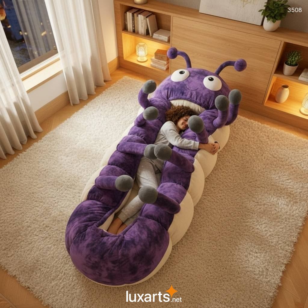 Caterpillar Shaped Sleeping Bag – Soft, Compact & Perfect for Camping & Nap Time 3508 caterpillar sleeping bag 20260409 87