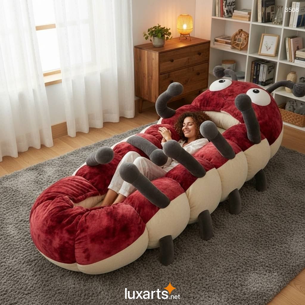 Caterpillar Shaped Sleeping Bag – Soft, Compact & Perfect for Camping & Nap Time 3508 caterpillar sleeping bag 20260409 94