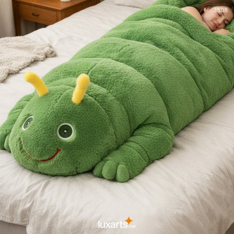 Caterpillar Shaped Sleeping Bag – Soft, Compact & Perfect for Camping & Nap Time 3508 caterpillar sleeping bag 21.jpeg