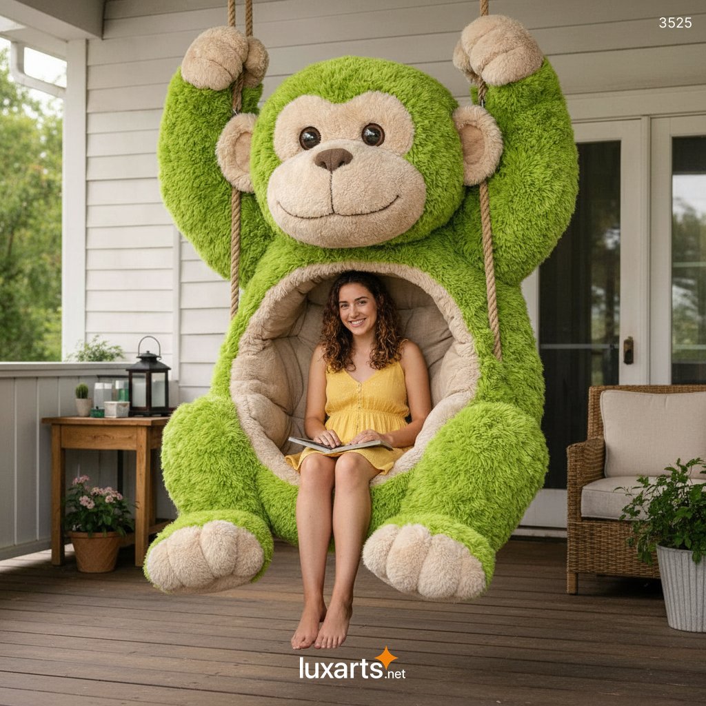 Monkey-Shaped Swing Chair: Best Stylish and Comfortable Outdoor Seating 3525 monkey swing chair 202601311 4