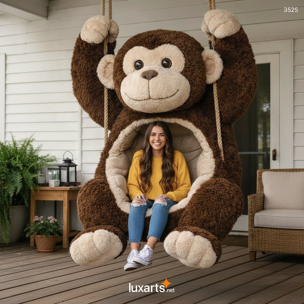 Monkey-Shaped Swing Chair: Best Stylish and Comfortable Outdoor Seating 3525 monkey swing chair 202601311 7