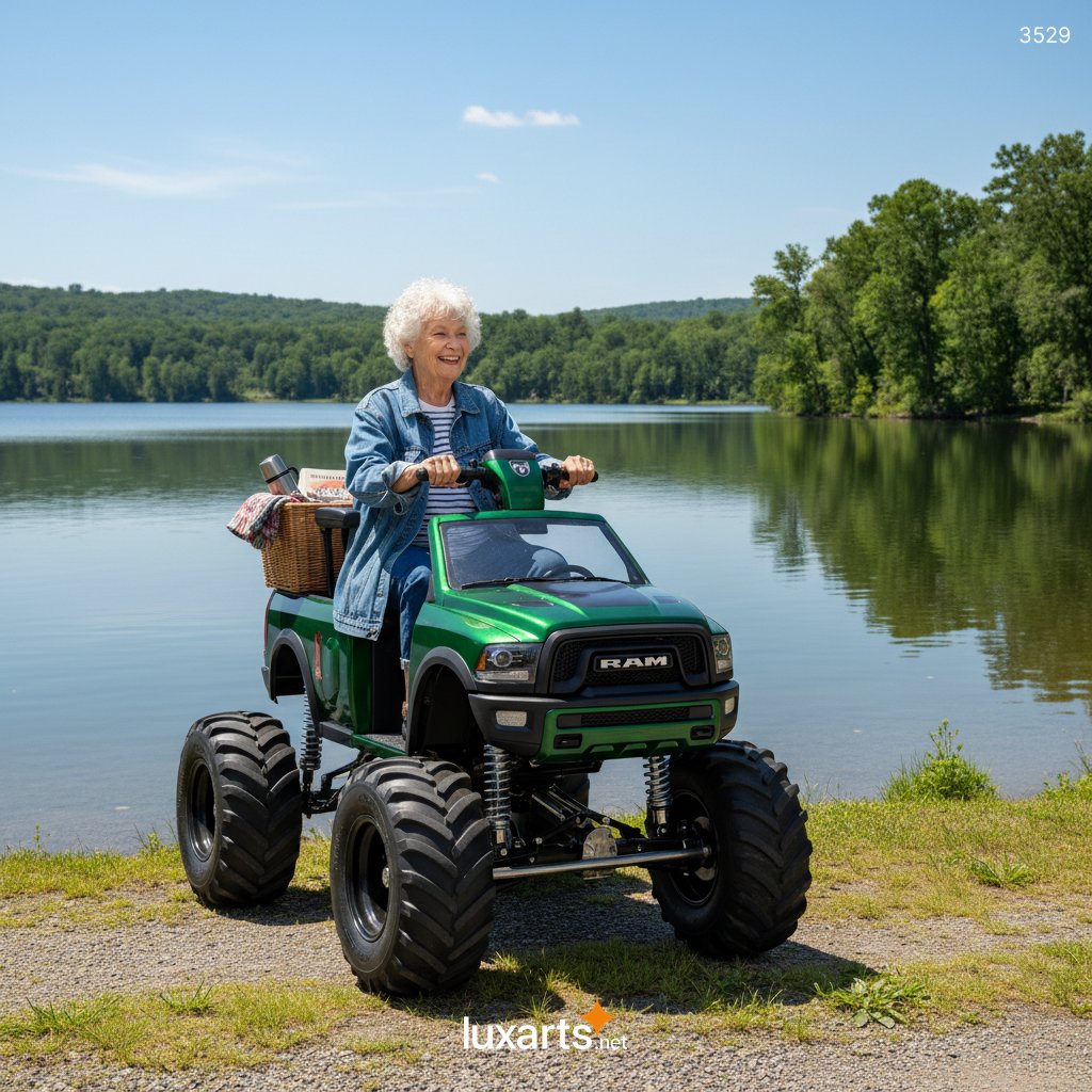 Monster Truck Inspired Mobility Scooters: Rugged Design, Maximum Power, and All-Terrain Mobility 3529 monster truck mobility scooters 3