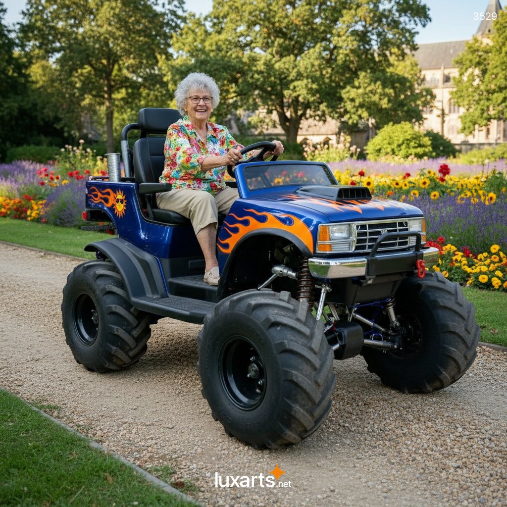 Monster Truck Inspired Mobility Scooters: Rugged Design, Maximum Power, and All-Terrain Mobility 3529 monster truck mobility scooters 8