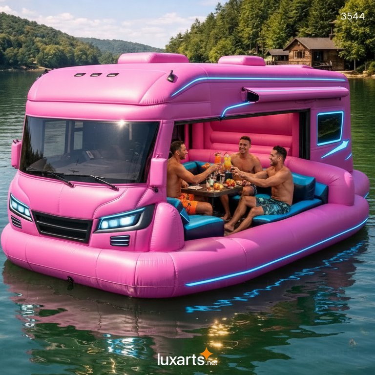 Inflatable RV-Shaped Floating Lounge for Pool, Lake & Beach Parties 3544 inflatable rv shaped floating lounge 20260228 12