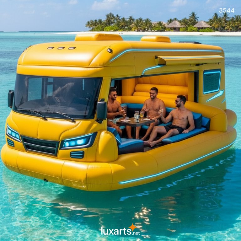 Inflatable RV-Shaped Floating Lounge for Pool, Lake & Beach Parties 3544 inflatable rv shaped floating lounge 20260228 8