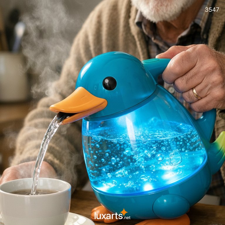 Duck Electric Kettles - Cute LED Light-Up Tea Kettle with Auto Shut-Off 5 Duck Electric Kettles - Cute LED Light-Up Tea Kettle with Auto Shut-Off 3547 duck electric kettles 20260225 15