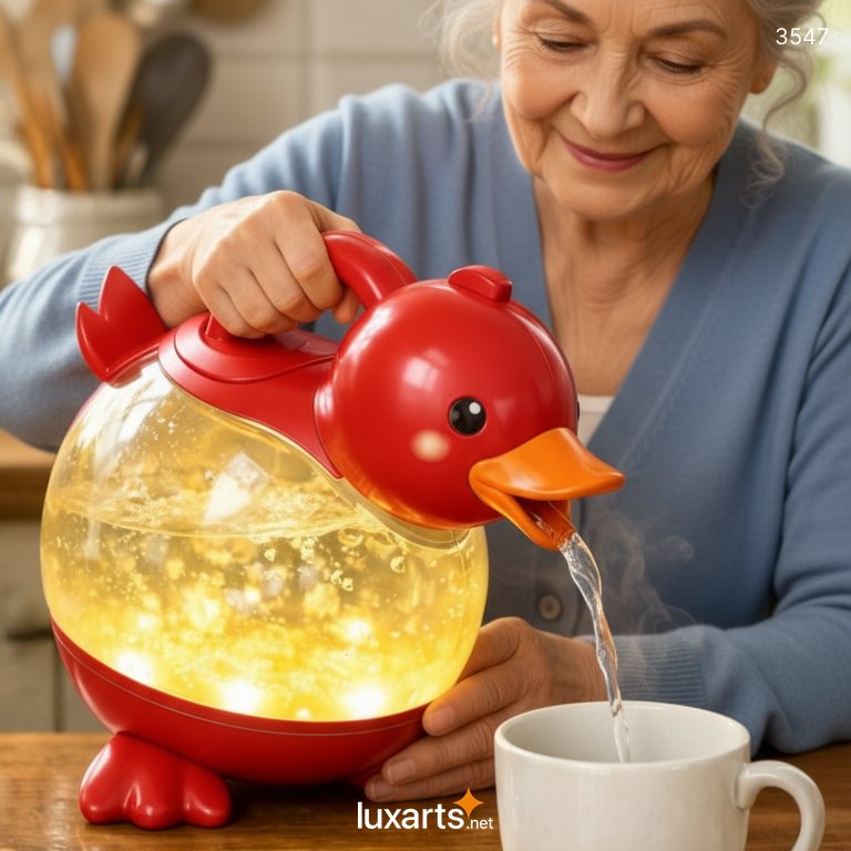 Duck Electric Kettles - Cute LED Light-Up Tea Kettle with Auto Shut-Off 7 Duck Electric Kettles - Cute LED Light-Up Tea Kettle with Auto Shut-Off 3547 duck electric kettles 20260225 9