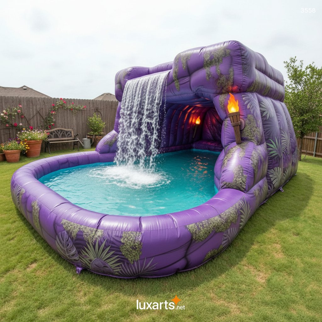 Inflatable Cave Waterfall Pool - Ultimate Backyard Water Park Adventure 8 Inflatable Cave Waterfall Pool - Ultimate Backyard Water Park Adventure 3558 inflatable cave waterfall pool 2