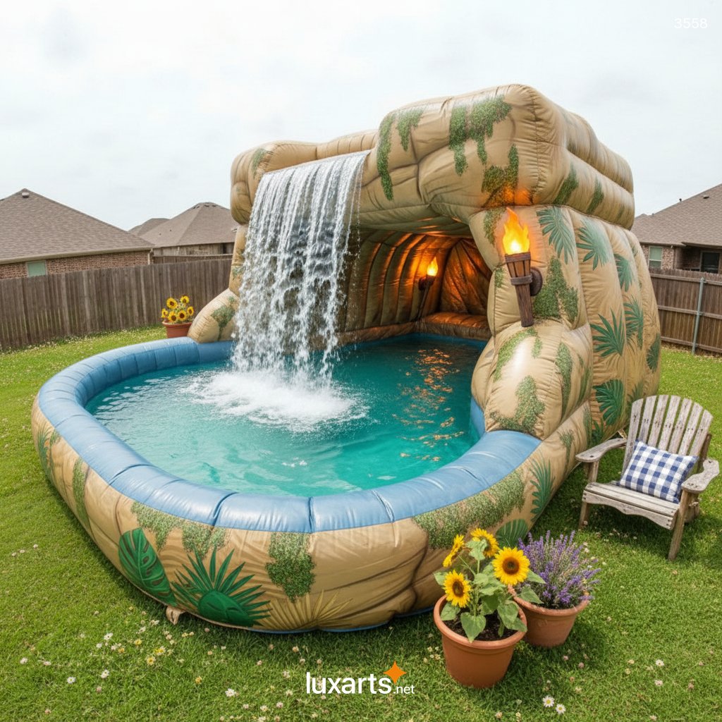 Inflatable Cave Waterfall Pool - Ultimate Backyard Water Park Adventure 7 Inflatable Cave Waterfall Pool - Ultimate Backyard Water Park Adventure 3558 inflatable cave waterfall pool 7