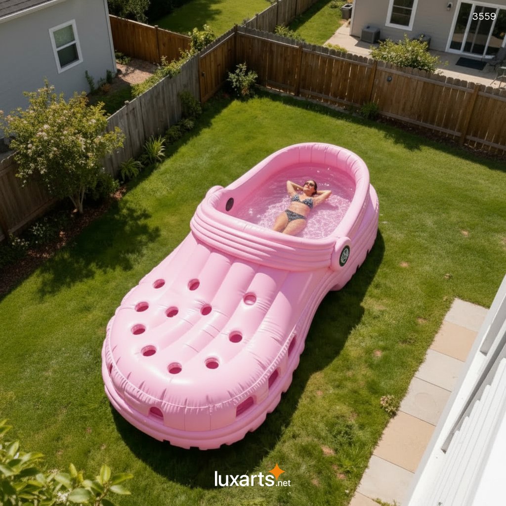 Inflatable Crocs Shoe Pool - Giant Backyard Swimming Pool for Summer 7 Inflatable Crocs Shoe Pool - Giant Backyard Swimming Pool for Summer 3559 inflatable crocs shoe pool 20260326 5