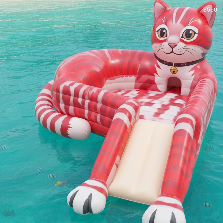 Inflatable Cat Lake Floats | Oversized Cat Water Float for Lakes & Pools 3560 inflatable cat lake floats 20260330 time 37