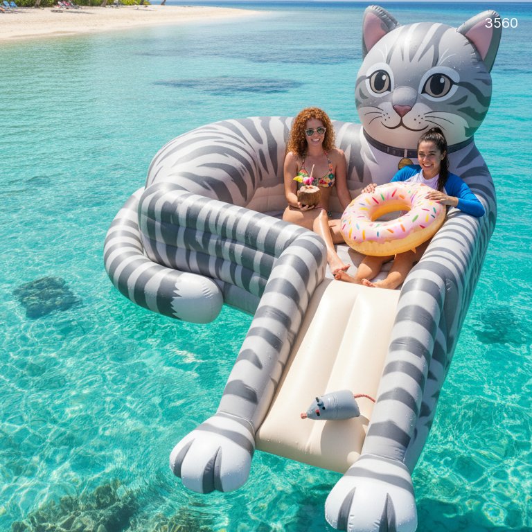 Inflatable Cat Lake Floats | Oversized Cat Water Float for Lakes & Pools 3560 inflatable cat lake floats 20260330 time 42