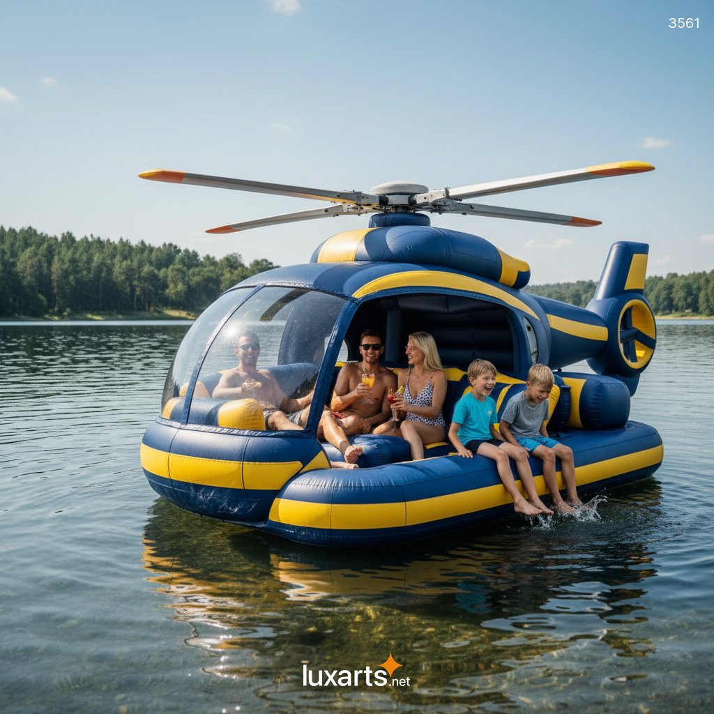 Inflatable Helicopter Lake Floats - Fun Summer Water Toys for Adults & Kids 3561 inflatable helicopter lake floats 10