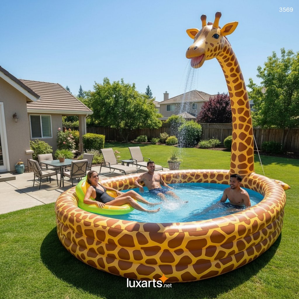 Inflatable Animal Pool for Kids | Best Backyard Water Play 3569 inflatable animal pool 17