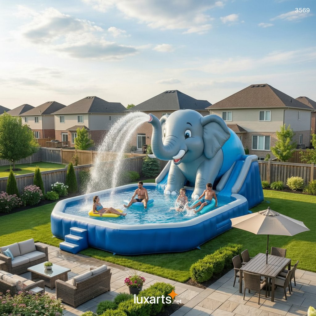 Inflatable Animal Pool for Kids | Best Backyard Water Play 3569 inflatable animal pool 20 1