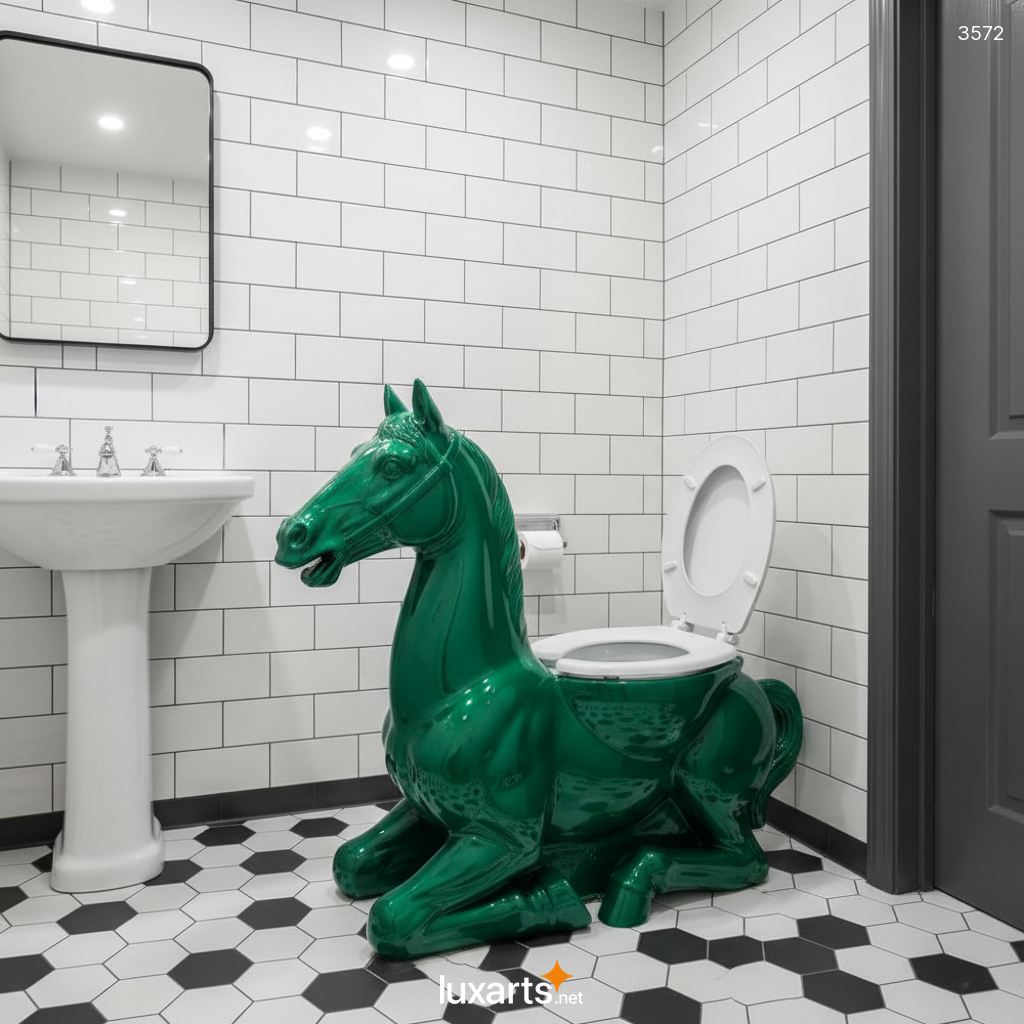 Horse Toilet Collection - Bold Statement Piece for Contemporary Bathrooms 3572 horse toilet 1