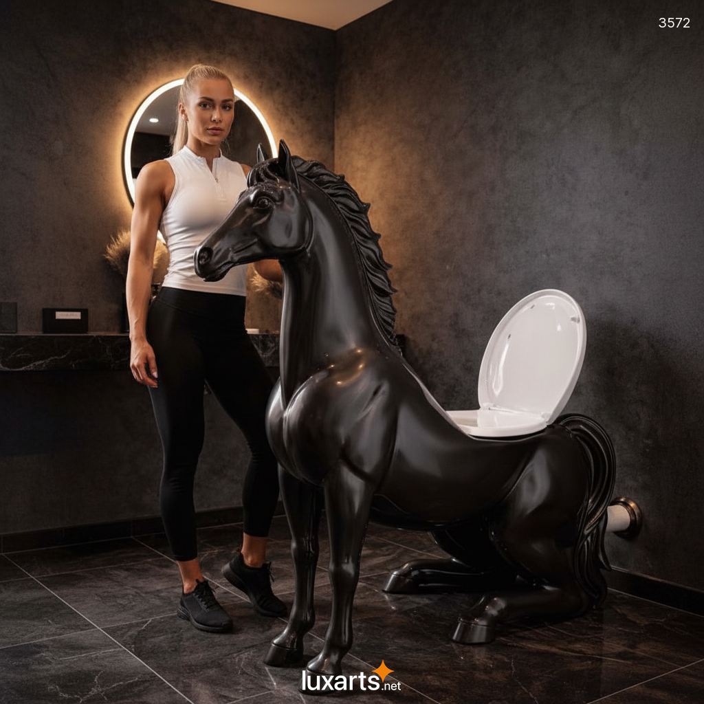 Horse Toilet Collection - Bold Statement Piece for Contemporary Bathrooms 3572 horse toilet 9