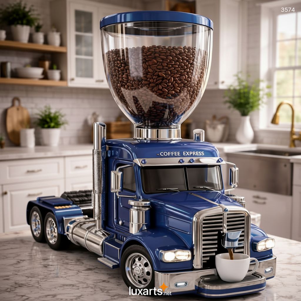 Semi Truck Coffee Maker: The Perfect Gift for Truckers and Coffee Lovers 3574 semi truck coffee maker 3