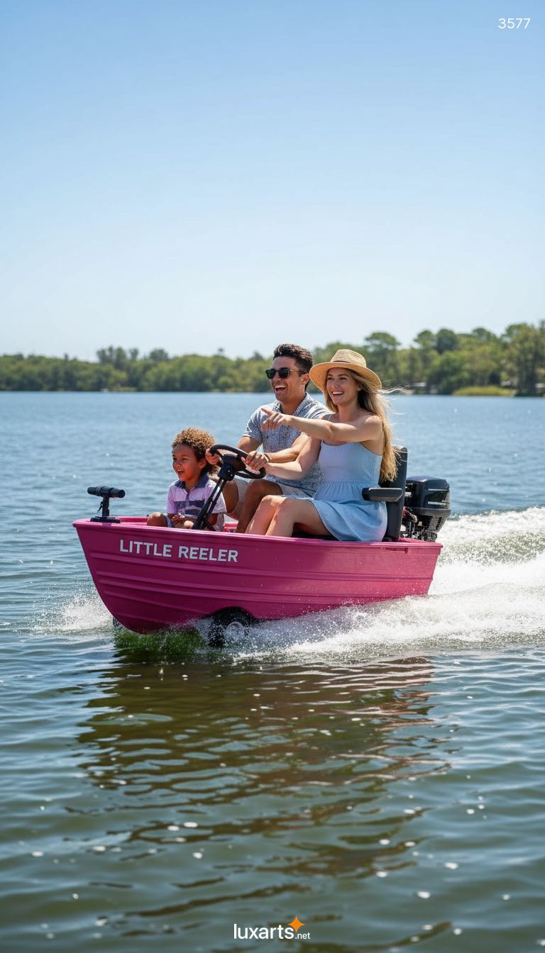 Fishing Boat Mobility Scooter: Novelty Electric Vehicle for Fun Outdoor Adventures 3577 fishing boat mobility scooter 20260424 21
