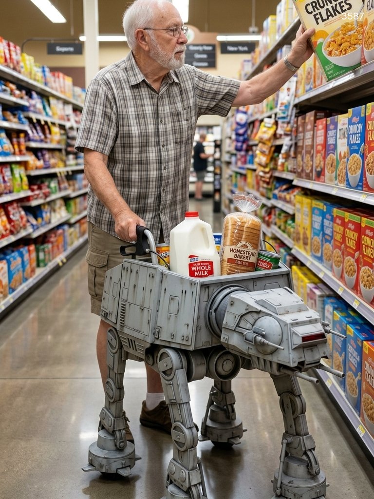 AT-AT Walker for Seniors - Star Wars Mobility Walker with Unique Design 3587 at at walker for senior 20260529 2
