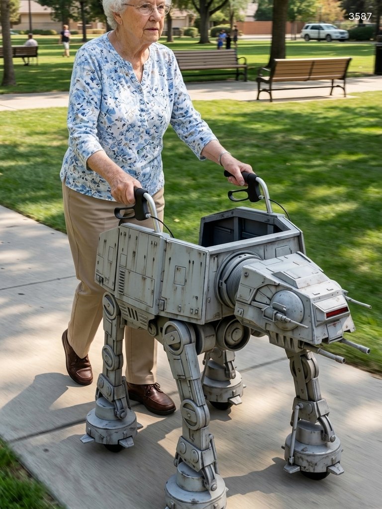 AT-AT Walker for Seniors - Star Wars Mobility Walker with Unique Design 3587 at at walker for senior 20260529 3