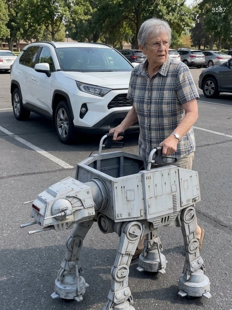 AT-AT Walker for Seniors - Star Wars Mobility Walker with Unique Design 3587 at at walker for senior 20260529 6