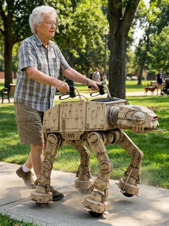 AT-AT Walker for Seniors - Star Wars Mobility Walker with Unique Design 3587 at at walker for senior 20260529 9