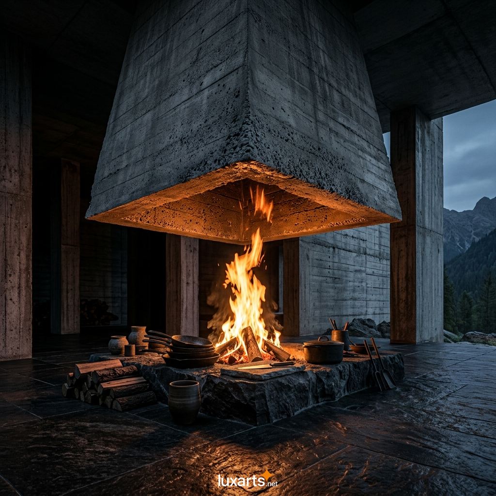 The Revival of the Hearth: Neo-Brutalist Fireplaces as the Soul of the Modern Kitchen 4 The Revival of the Hearth: Neo-Brutalist Fireplaces as the Soul of the Modern Kitchen the revival of the hearth neo brutalist fireplaces as the soul of the modern kitchen x9 4