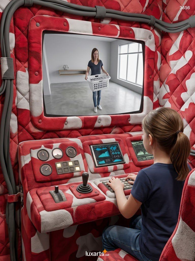 Giant Foam Tank Kids Beds Tour – Cozy Camo Interior Inside 3656 giant foam tank kids beds 9