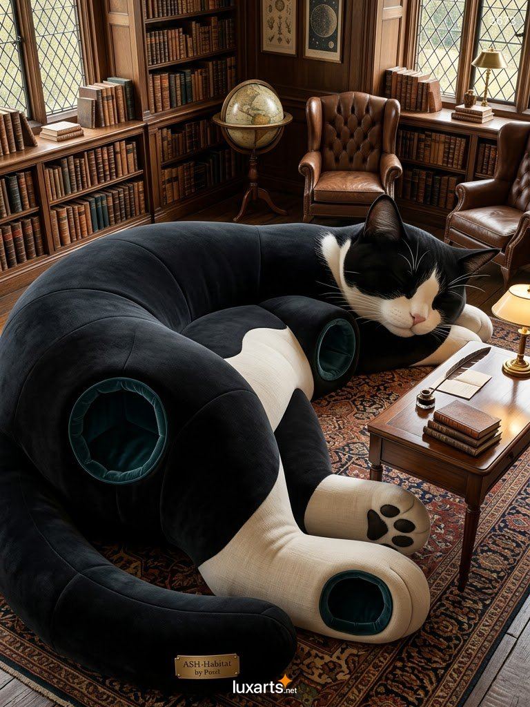 Fluffy Cat Sofa with Pet Caves – Soft Plush Couch Where Cats Can Hide and Nap 7 Fluffy Cat Sofa with Pet Caves – Soft Plush Couch Where Cats Can Hide and Nap 3673 fluffy cat sofa with pet caves 20260821 13