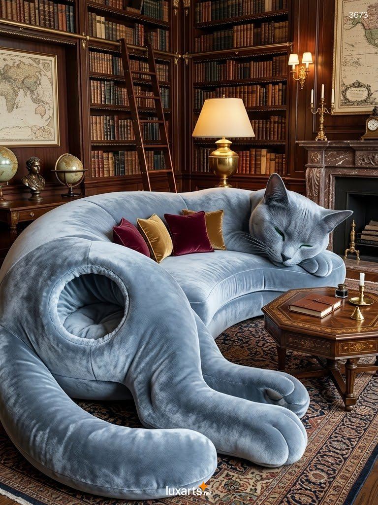 Fluffy Cat Sofa with Pet Caves – Soft Plush Couch Where Cats Can Hide and Nap 6 Fluffy Cat Sofa with Pet Caves – Soft Plush Couch Where Cats Can Hide and Nap 3673 fluffy cat sofa with pet caves 20260821q 1