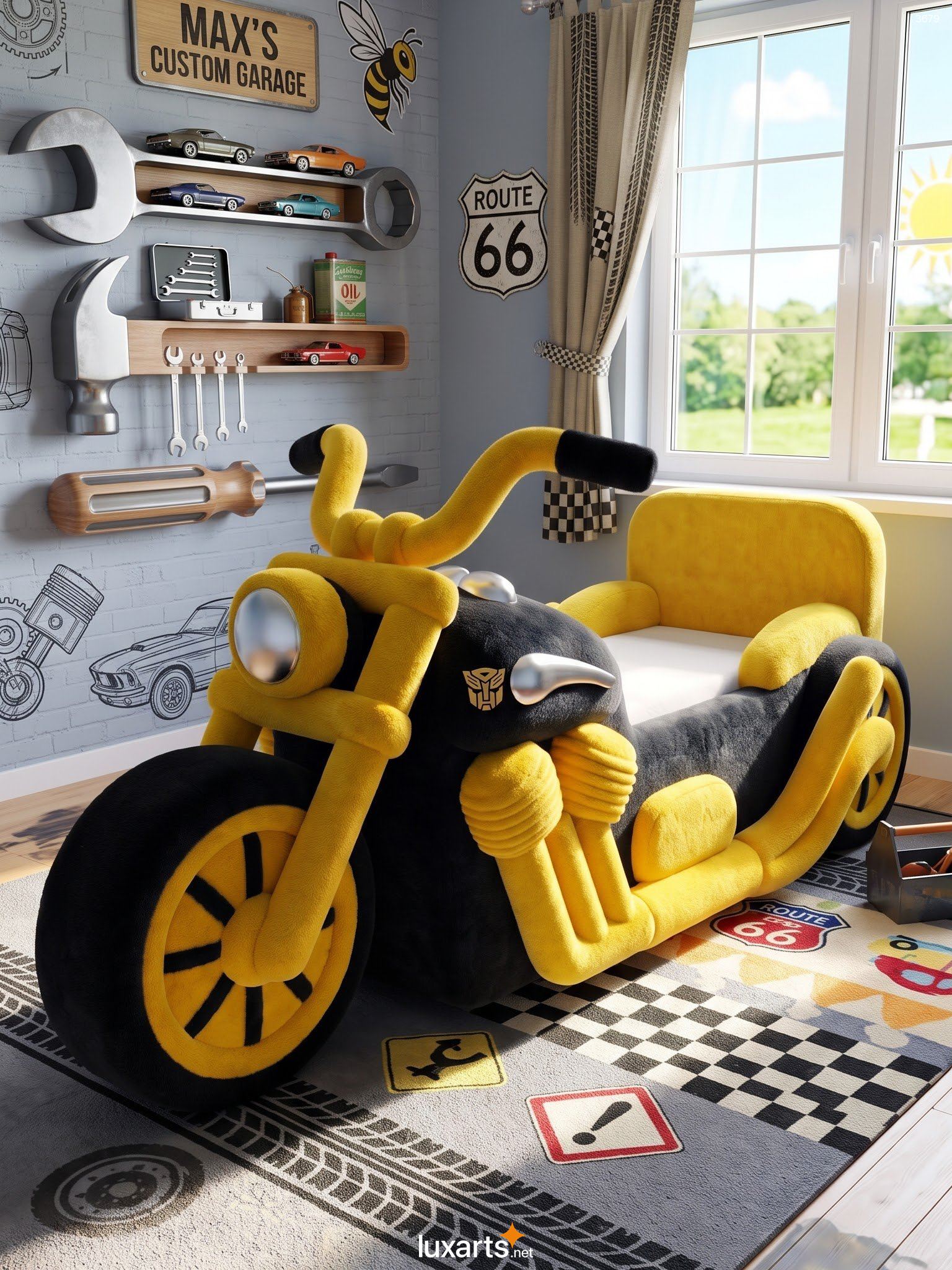 Motorcycle Shaped Kids Beds – Cool Bike Bed Designs for Every Kid's Room 3679 motorcycle kids beds 20260904 2