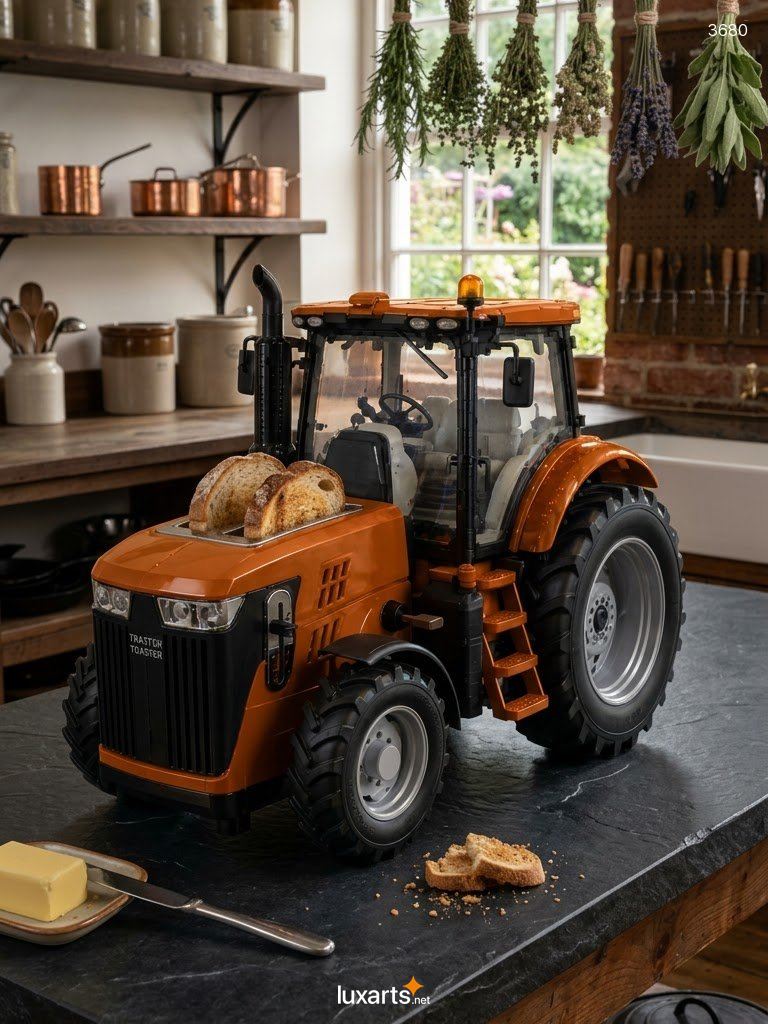 Tractor Shaped Toaster – Unique Gift for Farmers & Tractor Lovers 7 Tractor Shaped Toaster – Unique Gift for Farmers & Tractor Lovers 3680 tractor shaped toaster 8