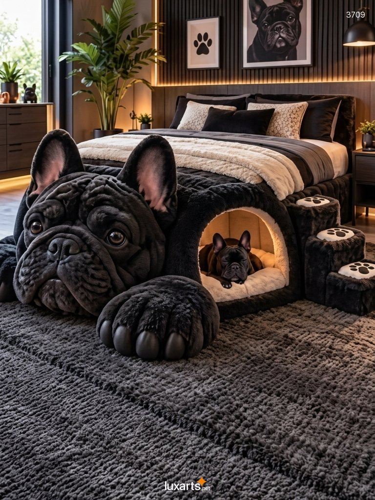 Dog Shaped Bed with Pet Den: The Cutest Way to Sleep Beside Your Dog 4 Dog Shaped Bed with Pet Den: The Cutest Way to Sleep Beside Your Dog 3709 dog shaped bed with pet dens 20260929 35