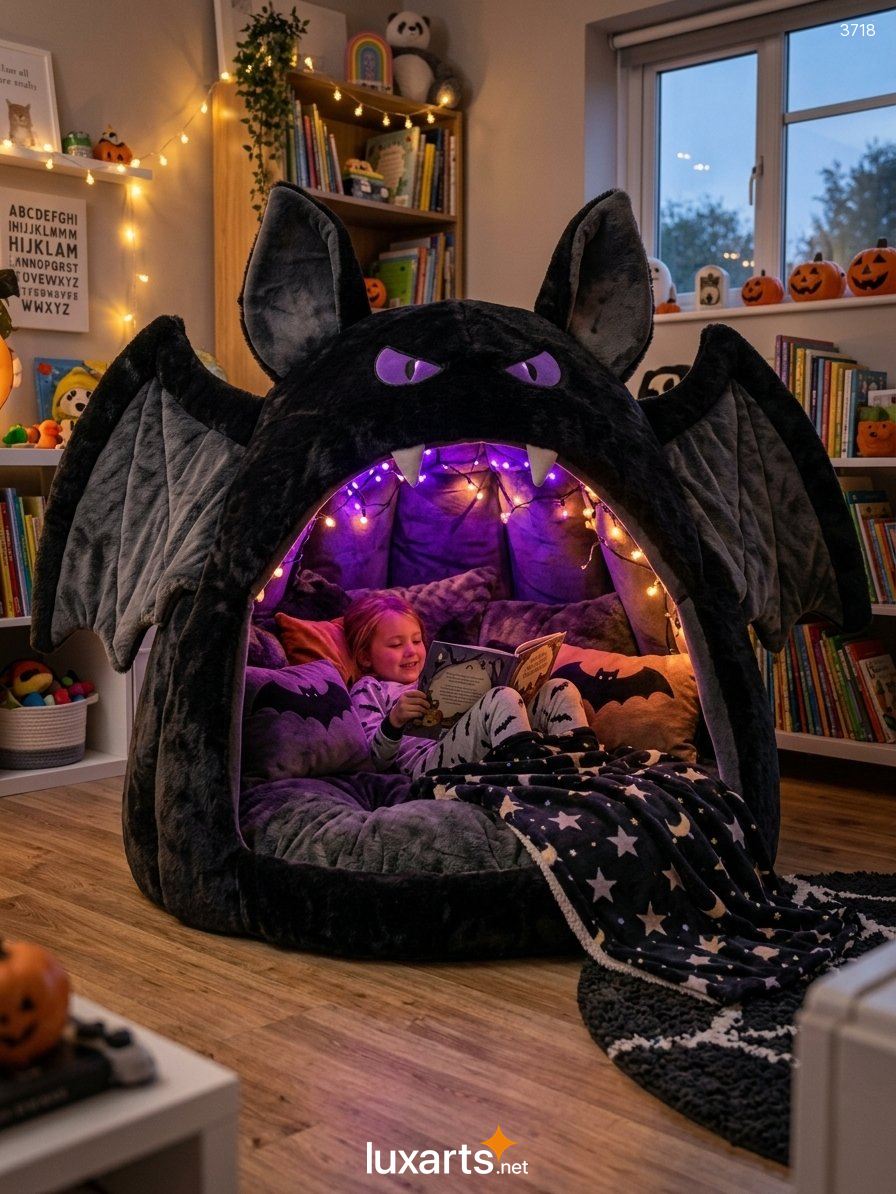 Halloween Themed Lounger Pods: Cozy Spooky Hideaways for Kids and Adults 3718 halloween themed lounger pods 3