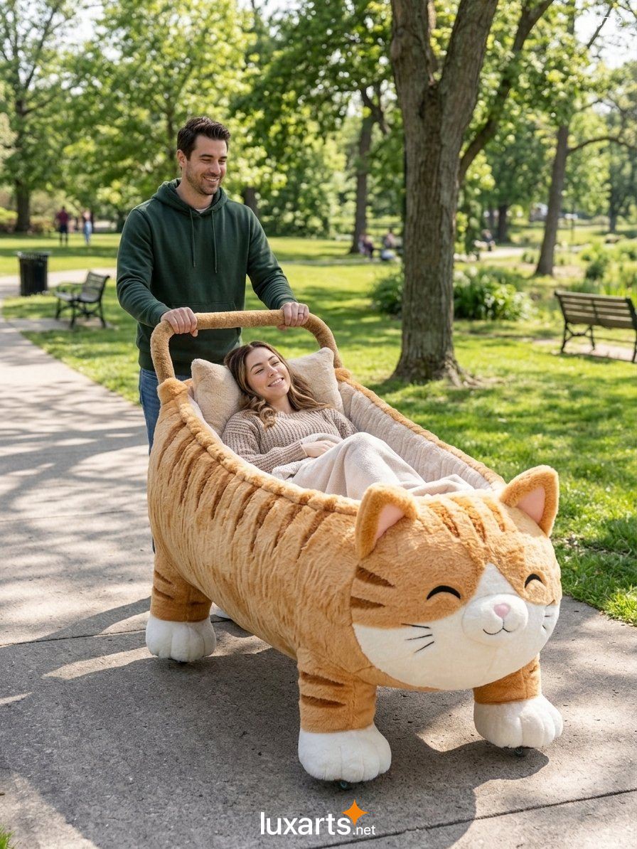 Cat Stroller for Adults: Cozy Plush Cat-Shaped Strollers for Every Age 3732 cat stroller for adults 10